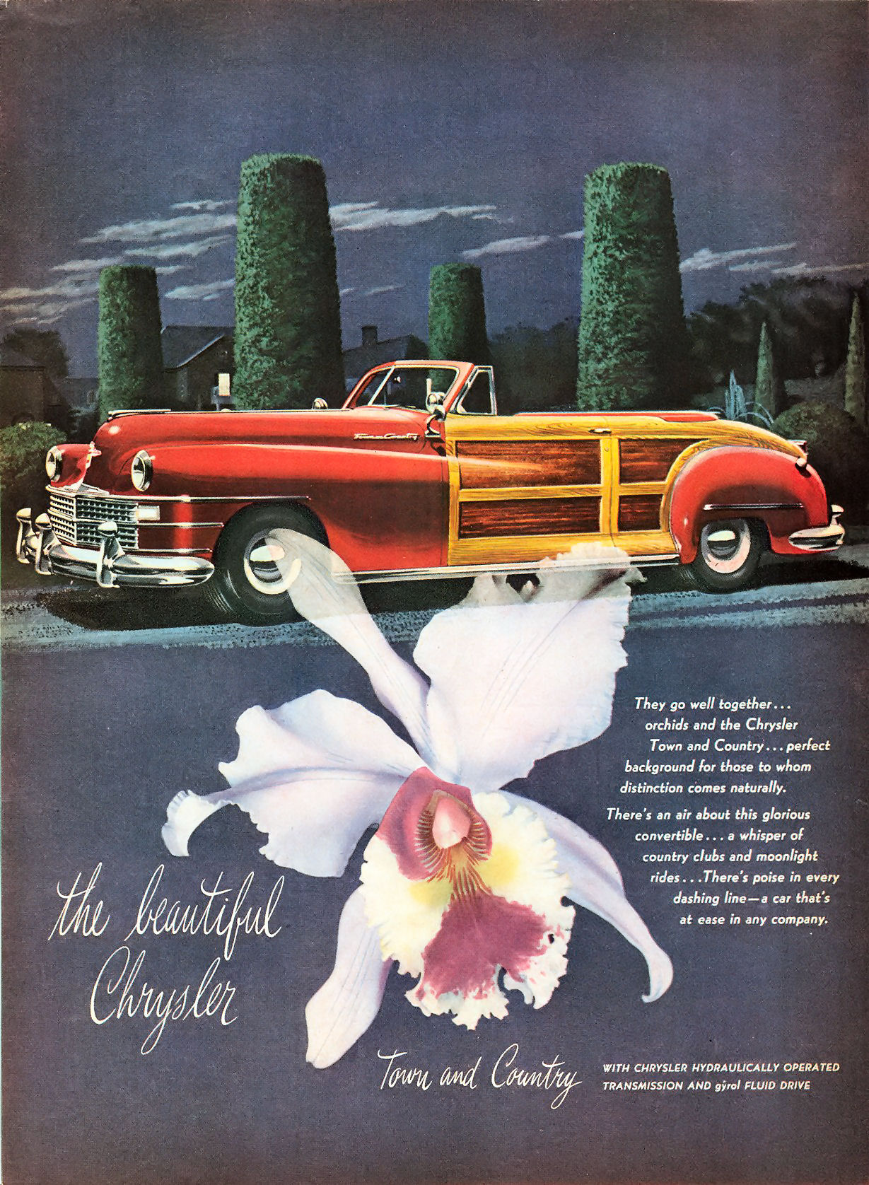 1946 Chrysler Auto Advertising